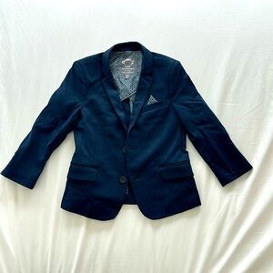 Appaman Boys Suit Jacket & Pants, Navy Blue, Size 5 (Little Boys)